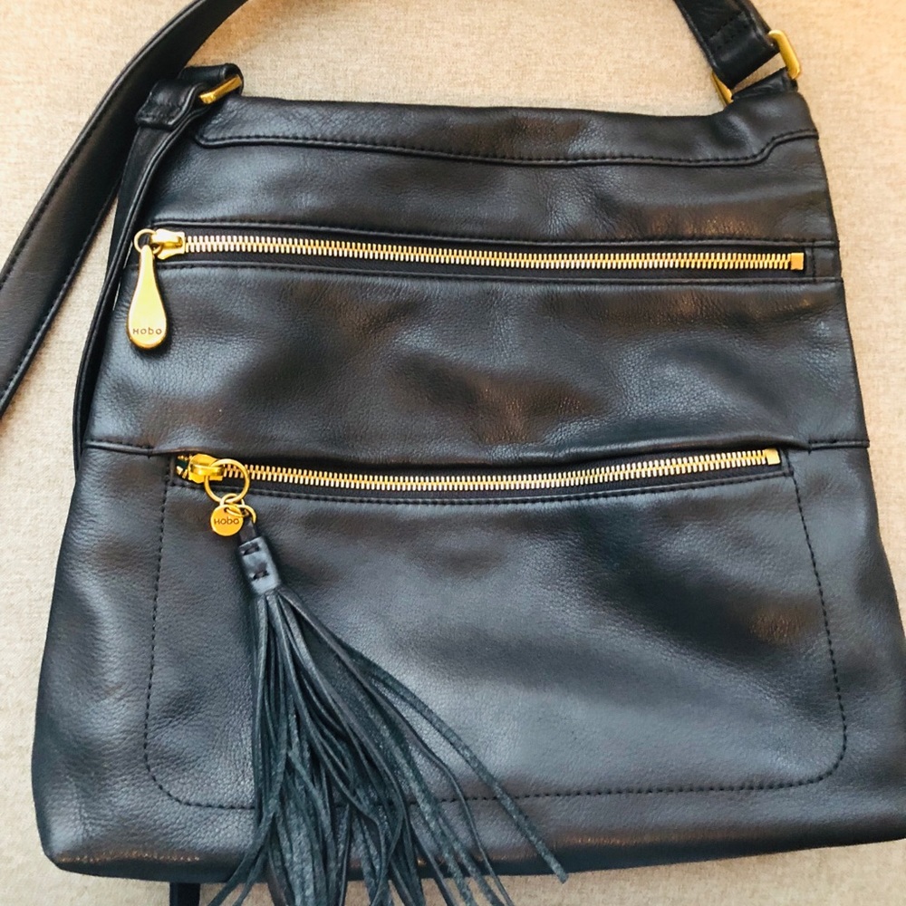 HOBO leather crossbody bag